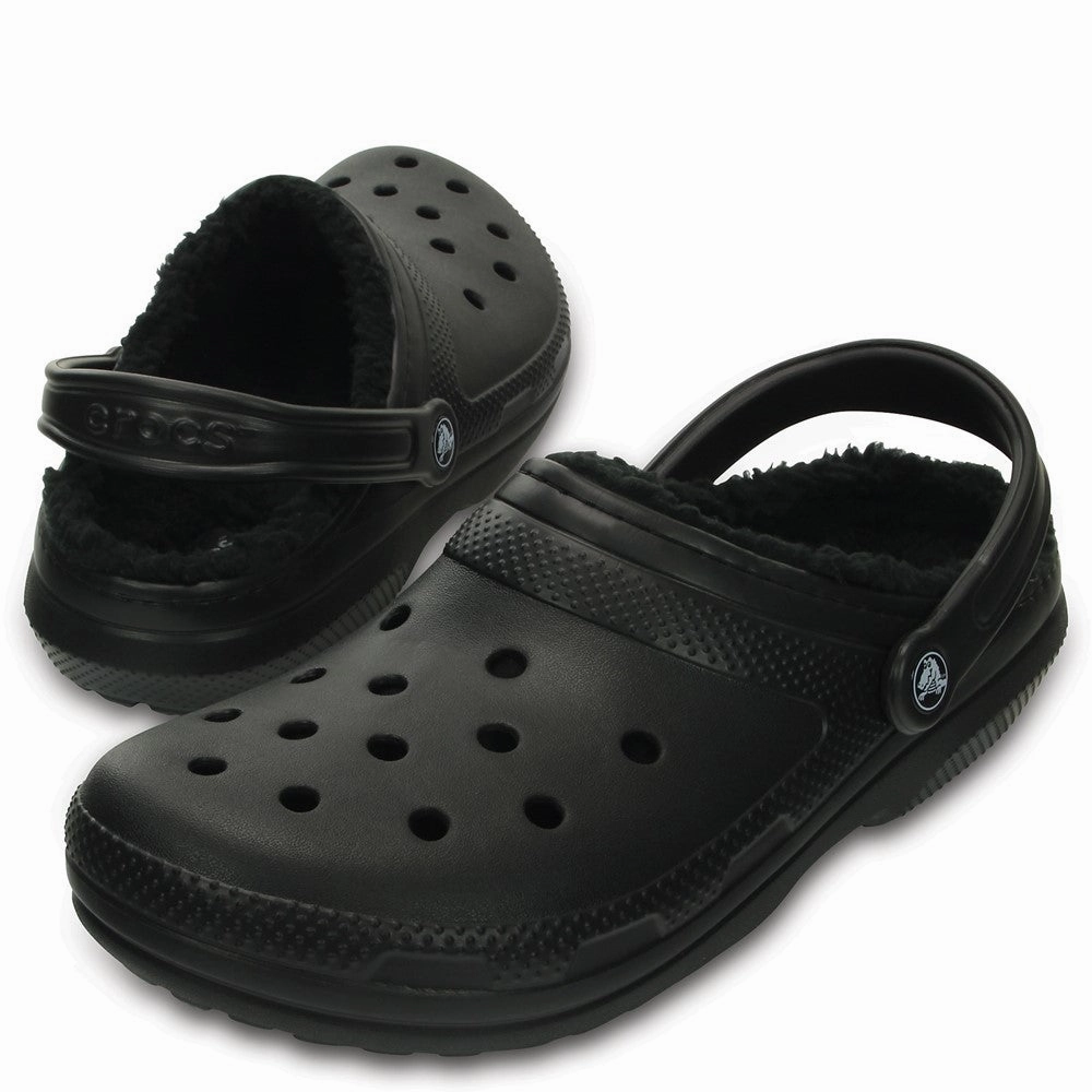 Crocs Unisex Classic Lined Clog Women's Sneakers Casual Walking Shoes