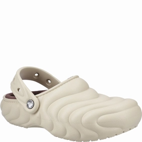 Crocs Unisex Classic Lined Overpuff Clog Lightweight Running Shoes,Slip On Athletic Shoes,Breathable Workout Shoes