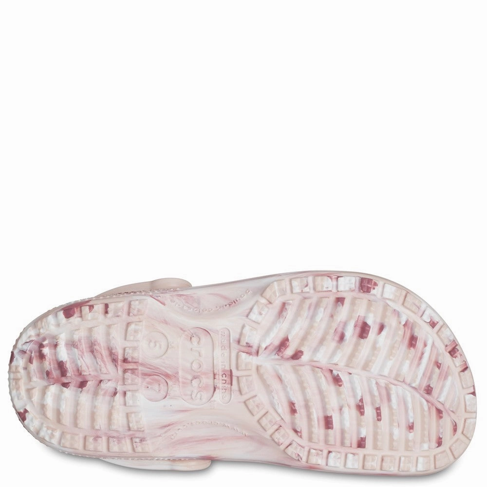 Crocs Unisex Classic Marbled Clog Women's Sneakers Casual Walking Shoes