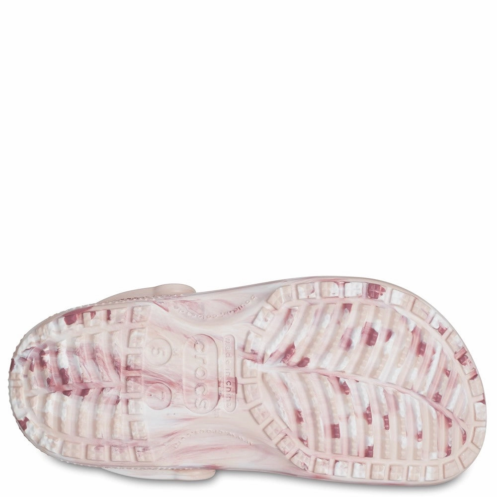 Crocs Unisex Classic Marbled Clog Women's Sneakers Casual Walking Shoes