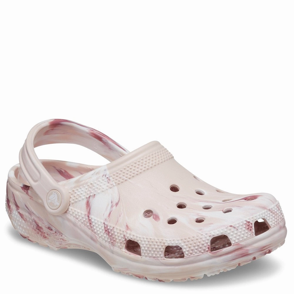 Crocs Unisex Classic Marbled Clog Lightweight Running Shoes,Slip On Athletic Shoes,Breathable Workout Shoes