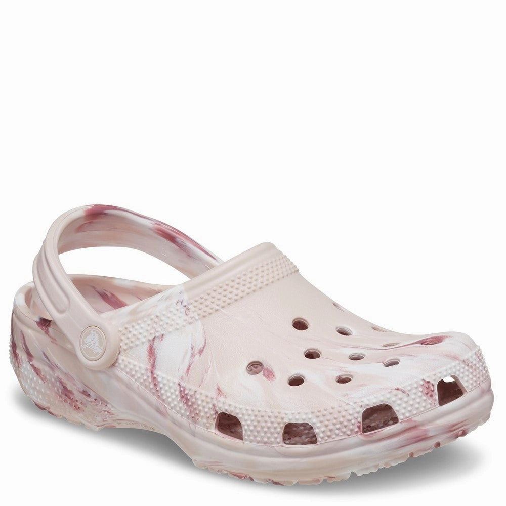 Crocs Unisex Classic Marbled Clog Lightweight Running Shoes,Slip On Athletic Shoes,Breathable Workout Shoes