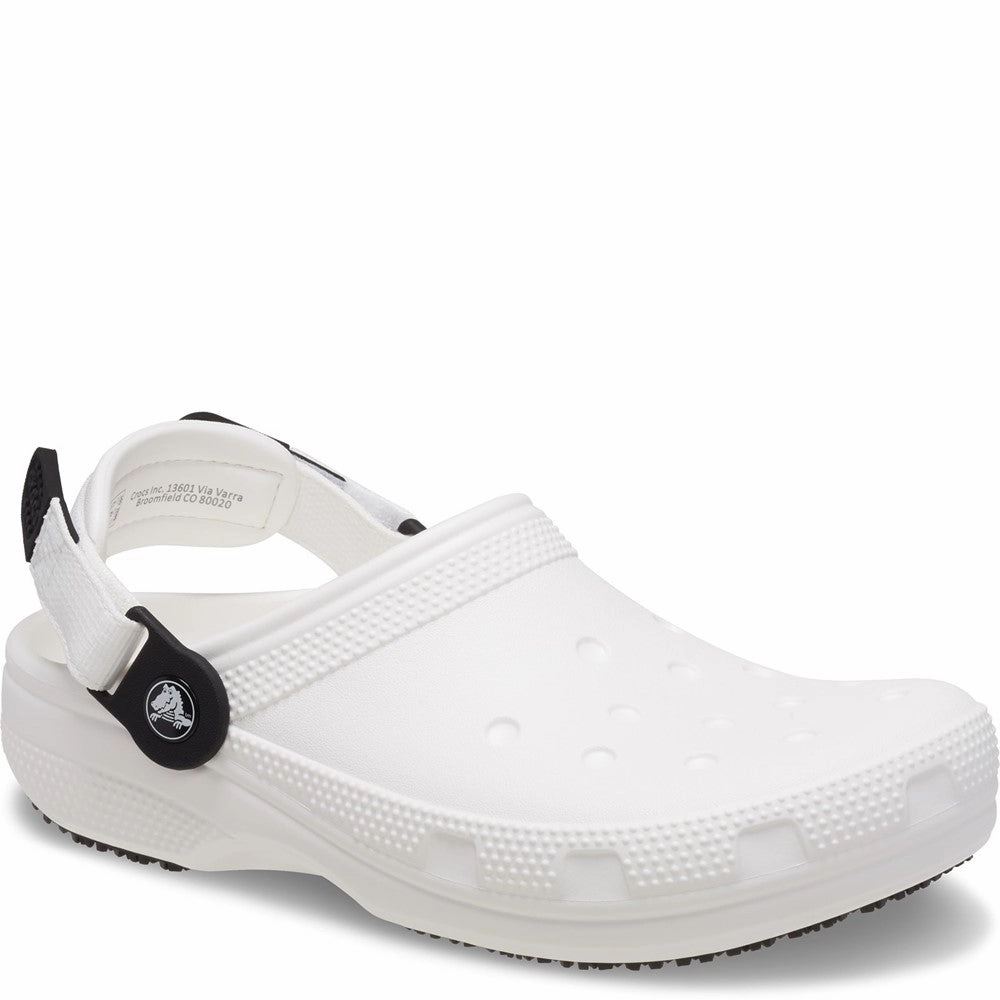 Crocs Unisex Classic Work Clog Lightweight Running Shoes,Slip On Athletic Shoes,Breathable Workout Shoes
