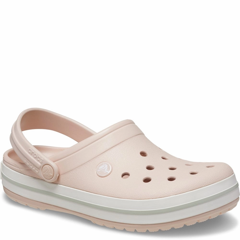 Crocs Unisex Crocband Clog Lightweight Running Shoes,Slip On Athletic Shoes,Breathable Workout Shoes