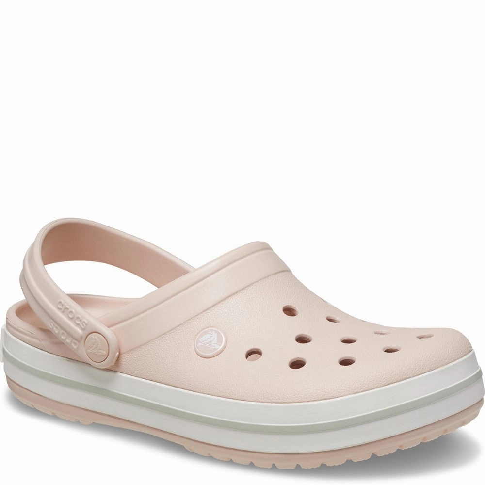 Crocs Unisex Crocband Clog Lightweight Running Shoes,Slip On Athletic Shoes,Breathable Workout Shoes