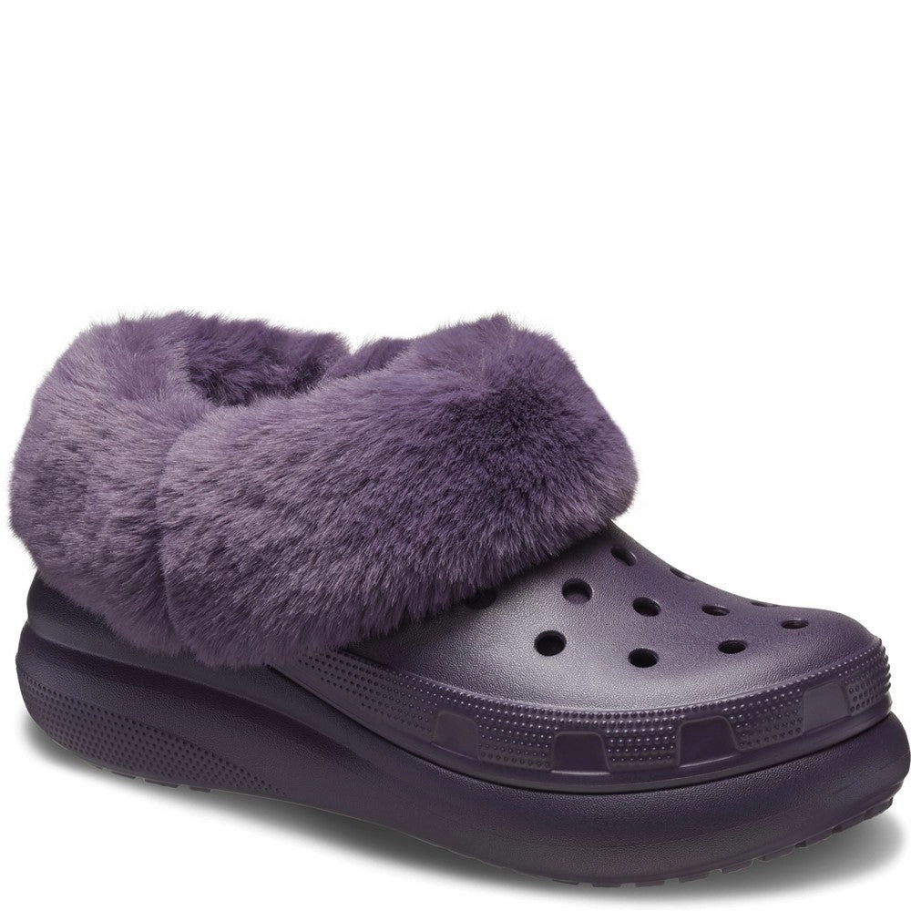 Crocs Unisex Furever Crush Clog Lightweight Running Shoes,Slip On Athletic Shoes,Breathable Workout Shoes