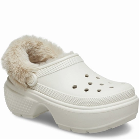 Crocs Unisex Stomp Lined Clog Lightweight Running Shoes,Slip On Athletic Shoes,Breathable Workout Shoes