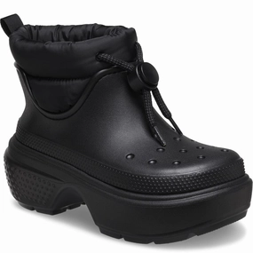 Crocs Unisex Stomp Puff Boot Basketball Shoes, Running Shoes