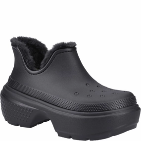 Crocs Unisex Stomp Shorty Boot Lightweight Running Shoes,Slip On Athletic Shoes,Breathable Workout Shoes