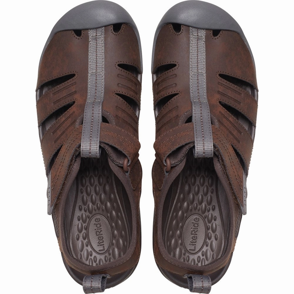 Crocs Unisex Yukon Fisherman Sandals Men's Sports Casual Shoes