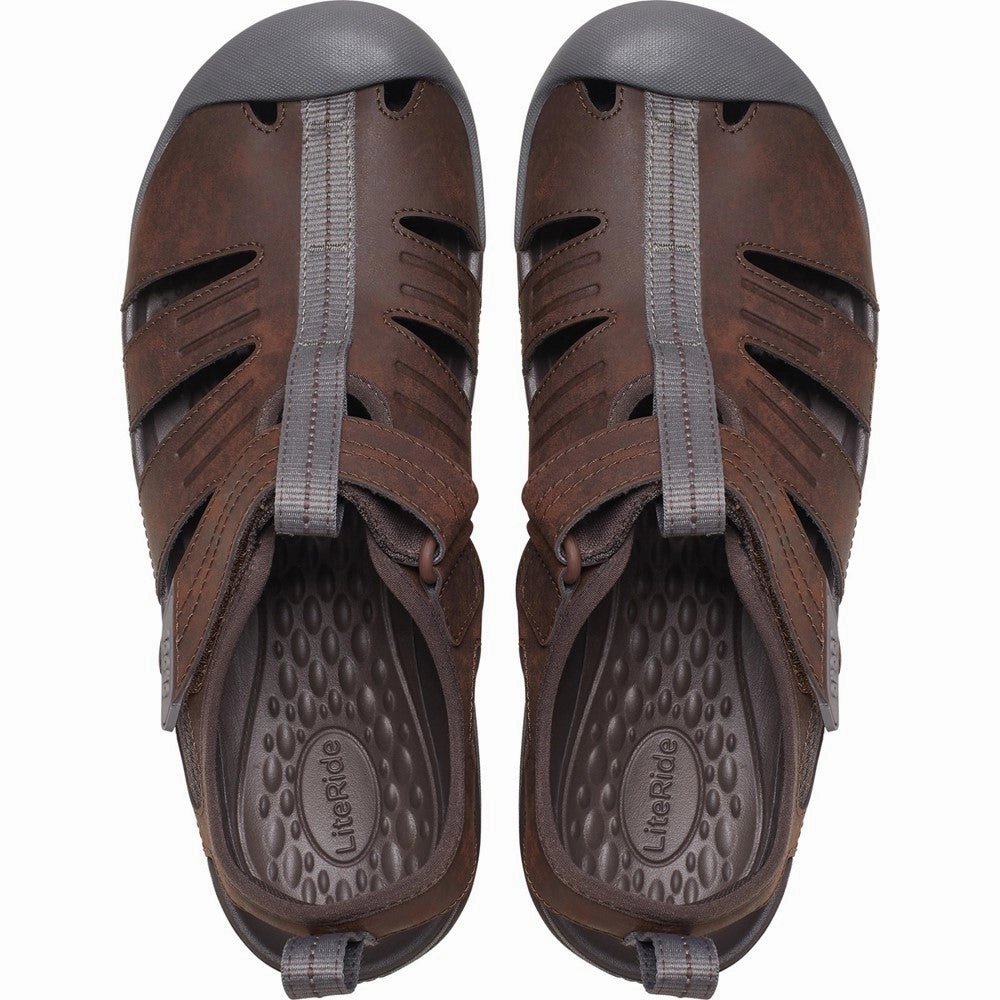 Crocs Unisex Yukon Fisherman Sandals Men's Sports Casual Shoes
