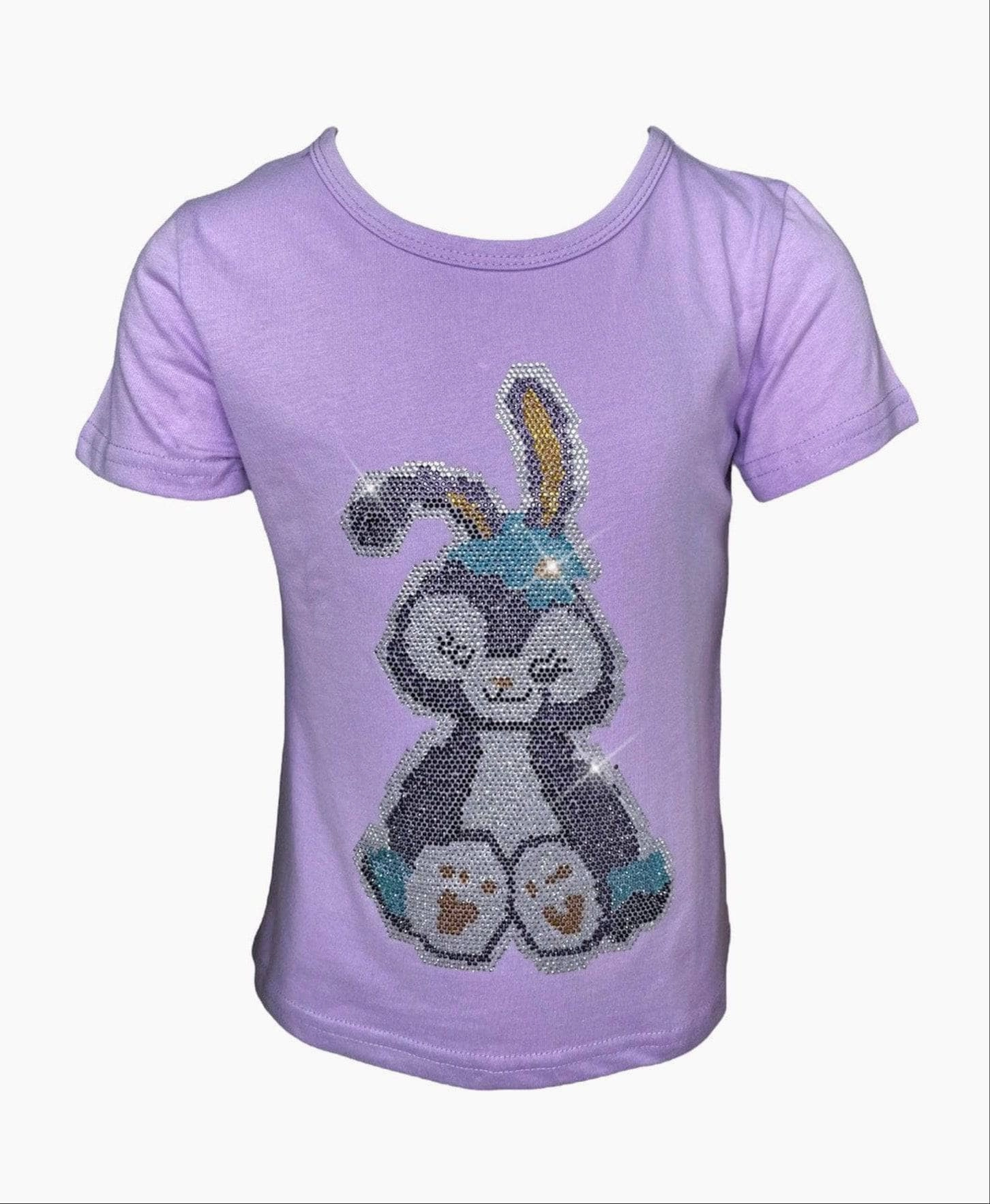 Crystal Bunny T-shirt Girls Tunic Top