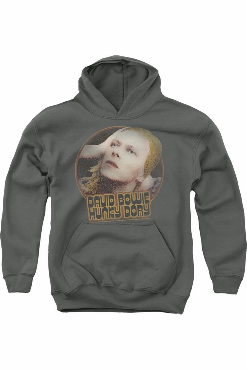 David Bowie Hunky Dory Circle Youth Pull Over Hoodie graphic tees for boys, polo shirts boys