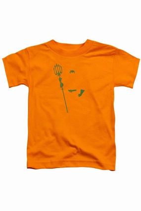 DC Comics Aquaman Min Short Sleeve Juvenile Tee / T-Shirt graphic tees for boys, polo shirts boys