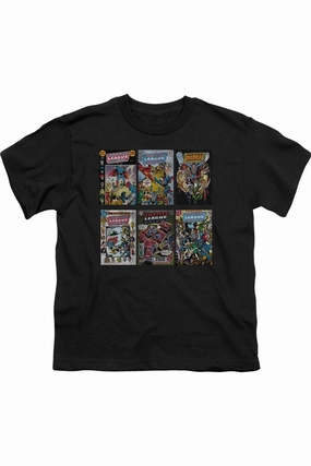DC Comics DC Comics Covers Short Sleeve Juvenile Tee / T-Shirt graphic tees for boys, polo shirts boys