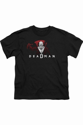 DC Comics Deadman Short Sleeve Youth Tee / T-Shirt graphic tees for boys, polo shirts boys
