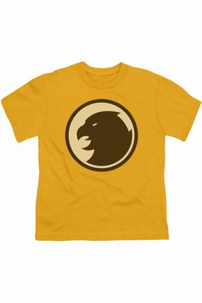 DC Comics Hawkman Symbol Short Sleeve Youth Tee / T-Shirt graphic tees for boys, polo shirts boys