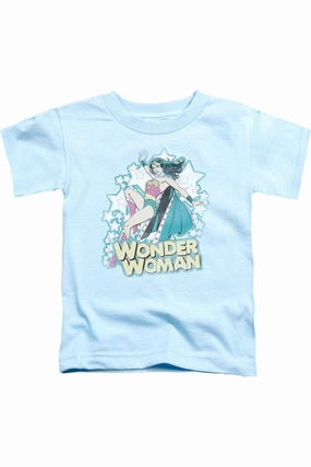 DC Comics Im Wonder Woman Short Sleeve Juvenile Tee / T-Shirt graphic tees for boys, polo shirts boys