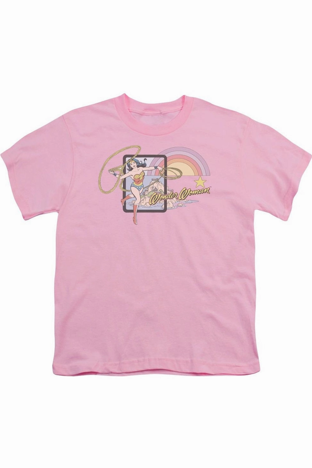 DC Comics Island Princess Short Sleeve Youth Tee / T-Shirt graphic tees for boys, polo shirts boys