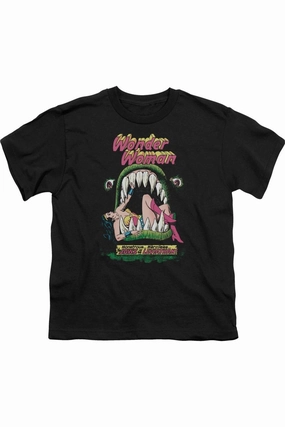 DC Comics Jaws Short Sleeve Juvenile Tee / T-Shirt graphic tees for boys, polo shirts boys