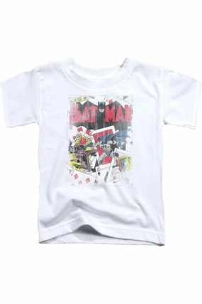 DC Comics Number 11 Distressed Short Sleeve Juvenile Tee / T-Shirt graphic tees for boys, polo shirts boys