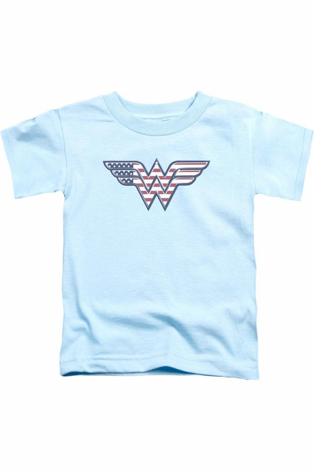 DC Comics Red,white & Blue Short Sleeve Juvenile Tee / T-Shirt graphic tees for boys, polo shirts boys