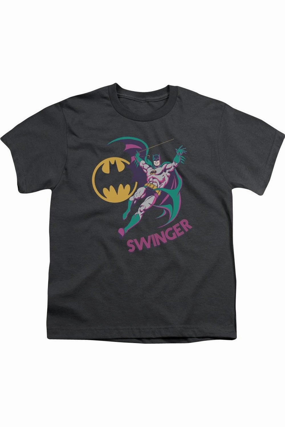 DC Comics Swinger Short Sleeve Youth Tee / T-Shirt graphic tees for boys, polo shirts boys