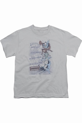 DC Comics The Good Guys Short Sleeve Youth Tee / T-Shirt graphic tees for boys, polo shirts boys