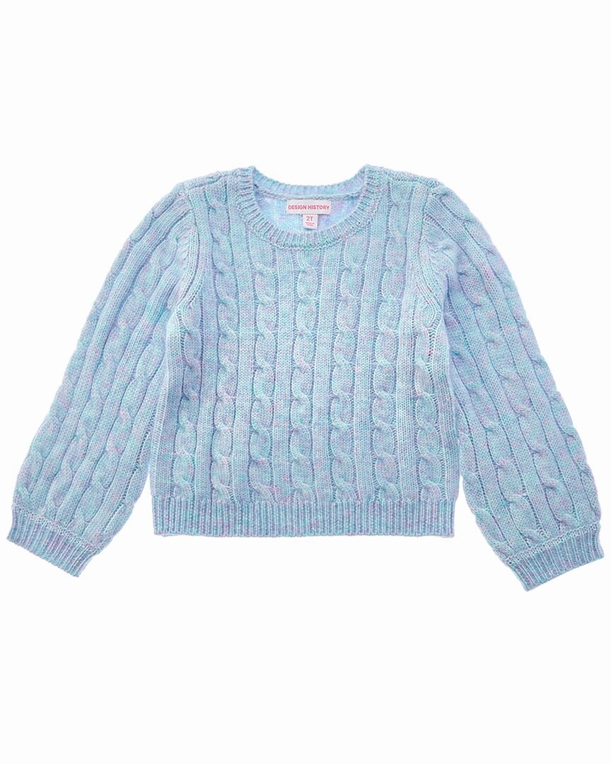 Design History Wool-Blend Sweater girls knit pullovers, cardigan sweaters girls