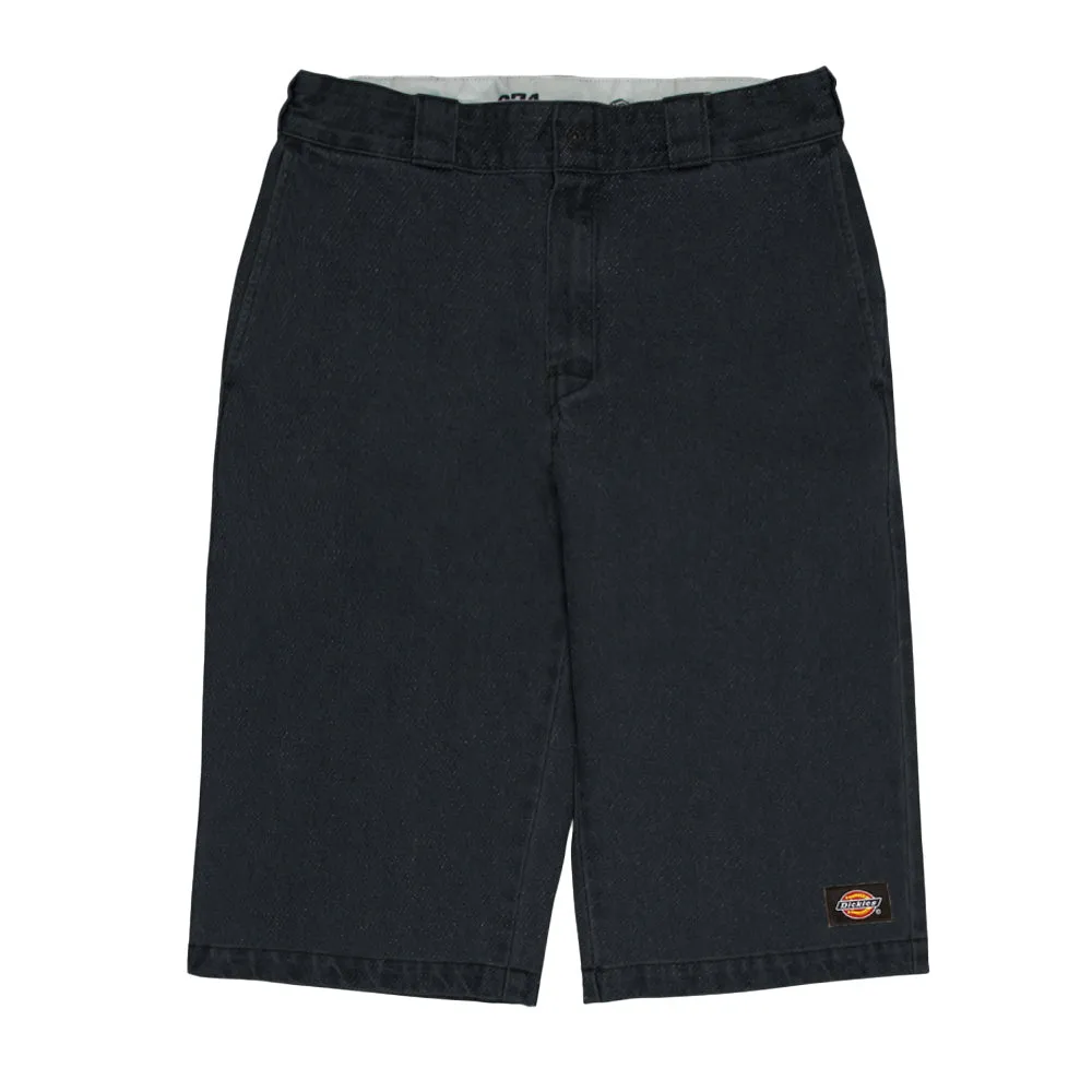 Dickies - 42283 13" Loose Fit Denim Shorts Black Dickies
