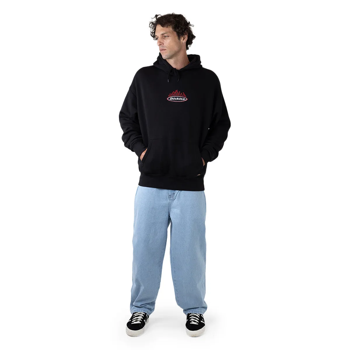 Dickies - 5 Pocket Baggy Work Jeans Light Indigo Dickies