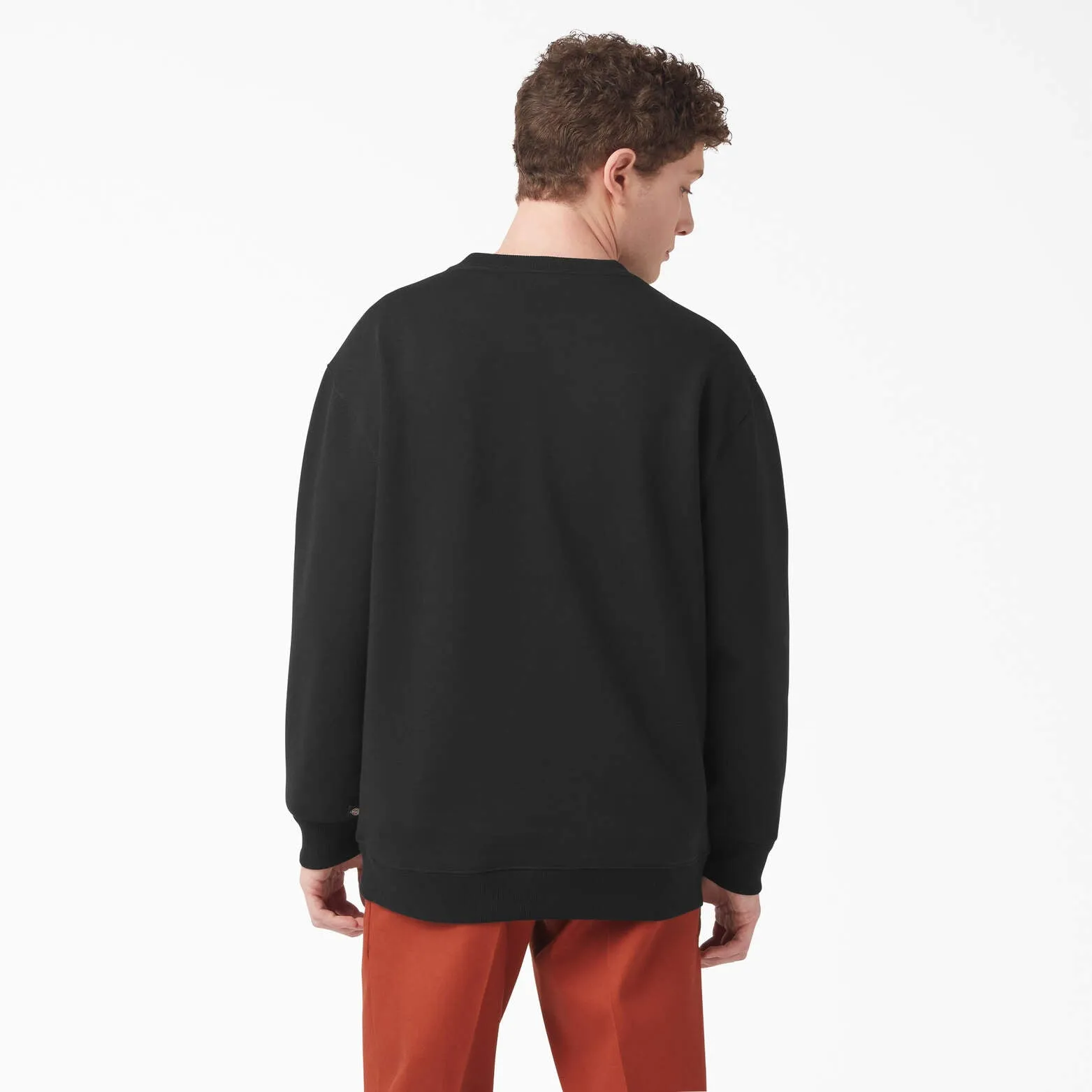 Dickies Fleece Embroidered Chest Logo Sweatshirt Dickies Clothing