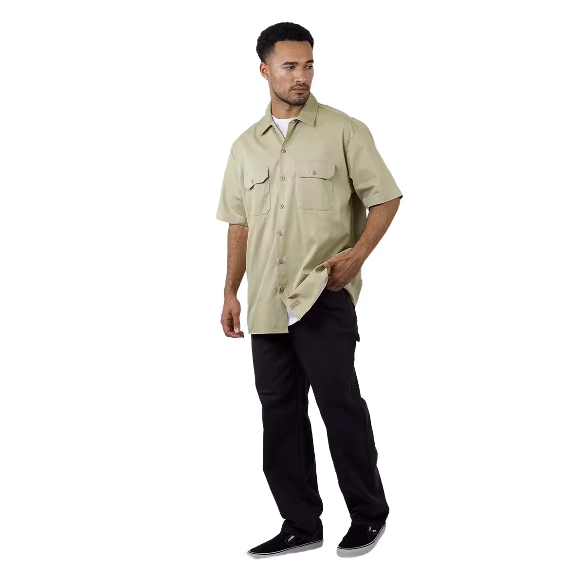 Dickies - Regular Work Shirt Khaki Dickies