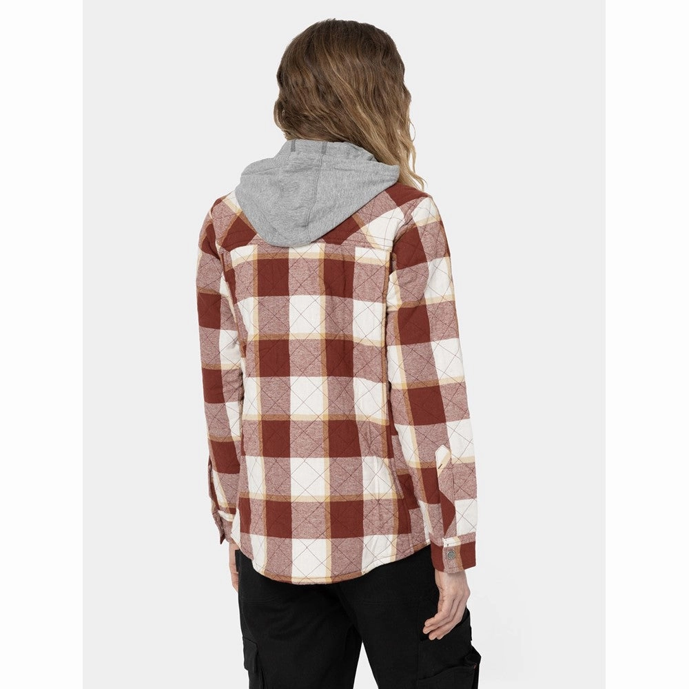 Dickies Flannel Shirt Jacket Women's Sneakers Casual Walking Shoes