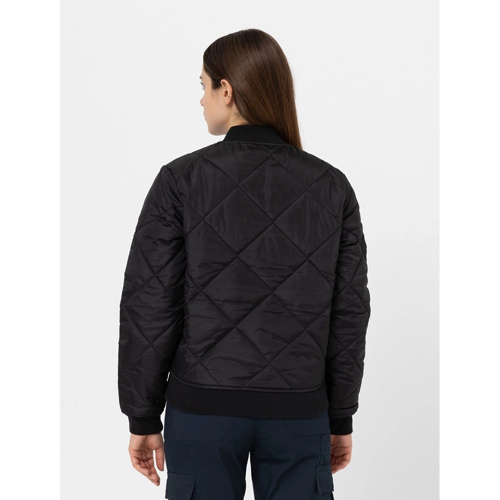 Dickies Quilted Bomber Jacket Women's Sneakers Casual Walking Shoes