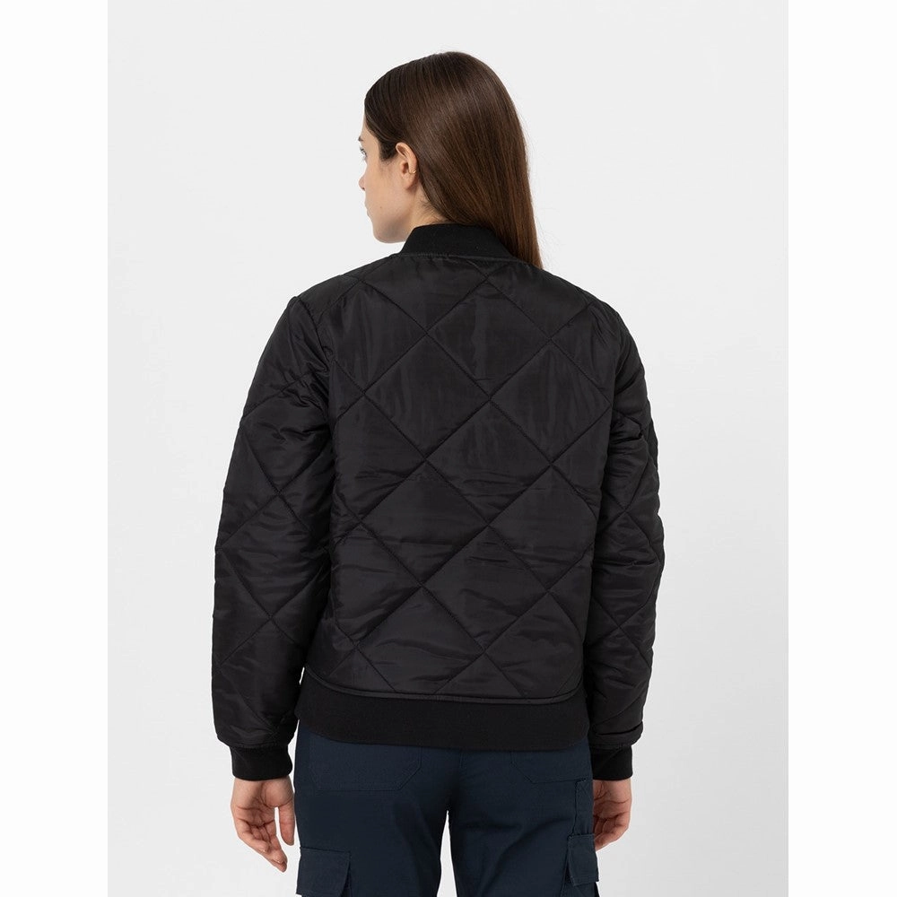 Dickies Quilted Bomber Jacket Women's Sneakers Casual Walking Shoes