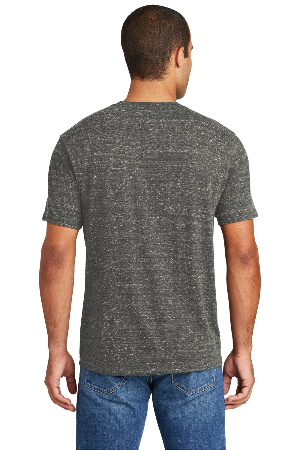 District Mens Cosmic Short Sleeve Crewneck T-Shirt - Black/Grey - Closeout  Buy new Clothing District