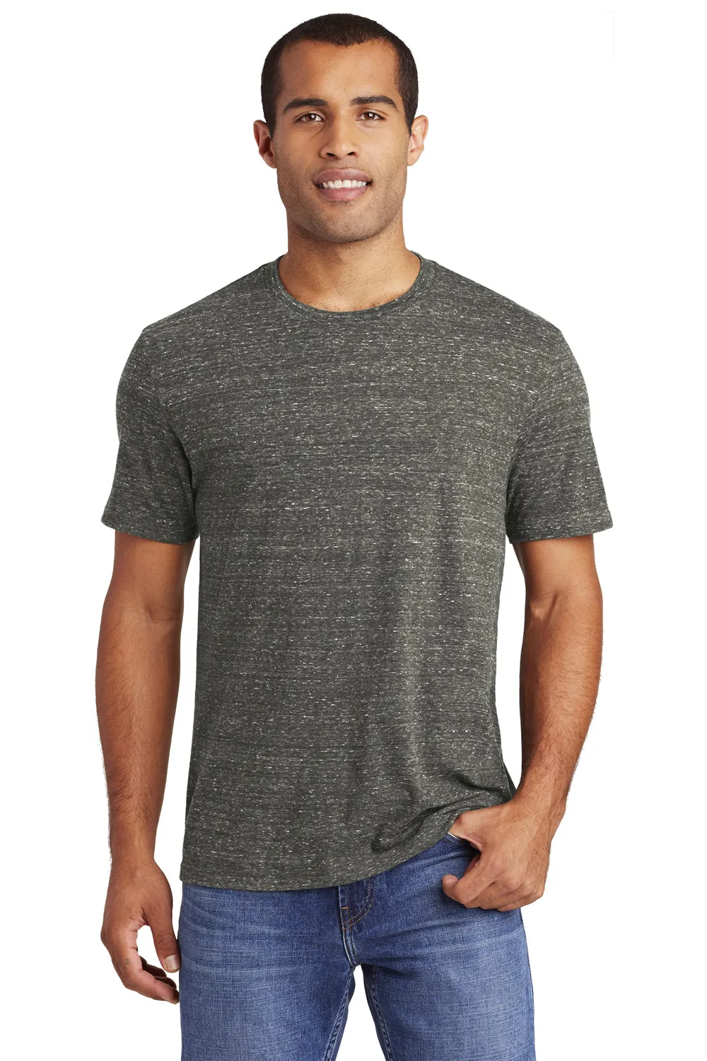 District Mens Cosmic Short Sleeve Crewneck T-Shirt - Black/Grey - Closeout  Buy new Clothing District