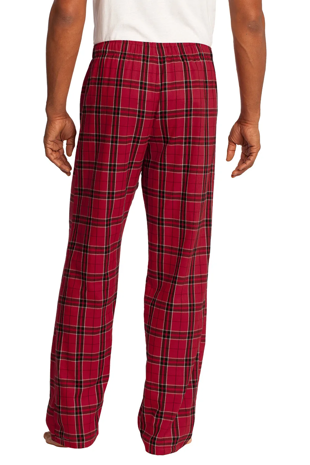 District Mens Flannel Plaid Lounge Pants - New Red  Buy new Clothing District