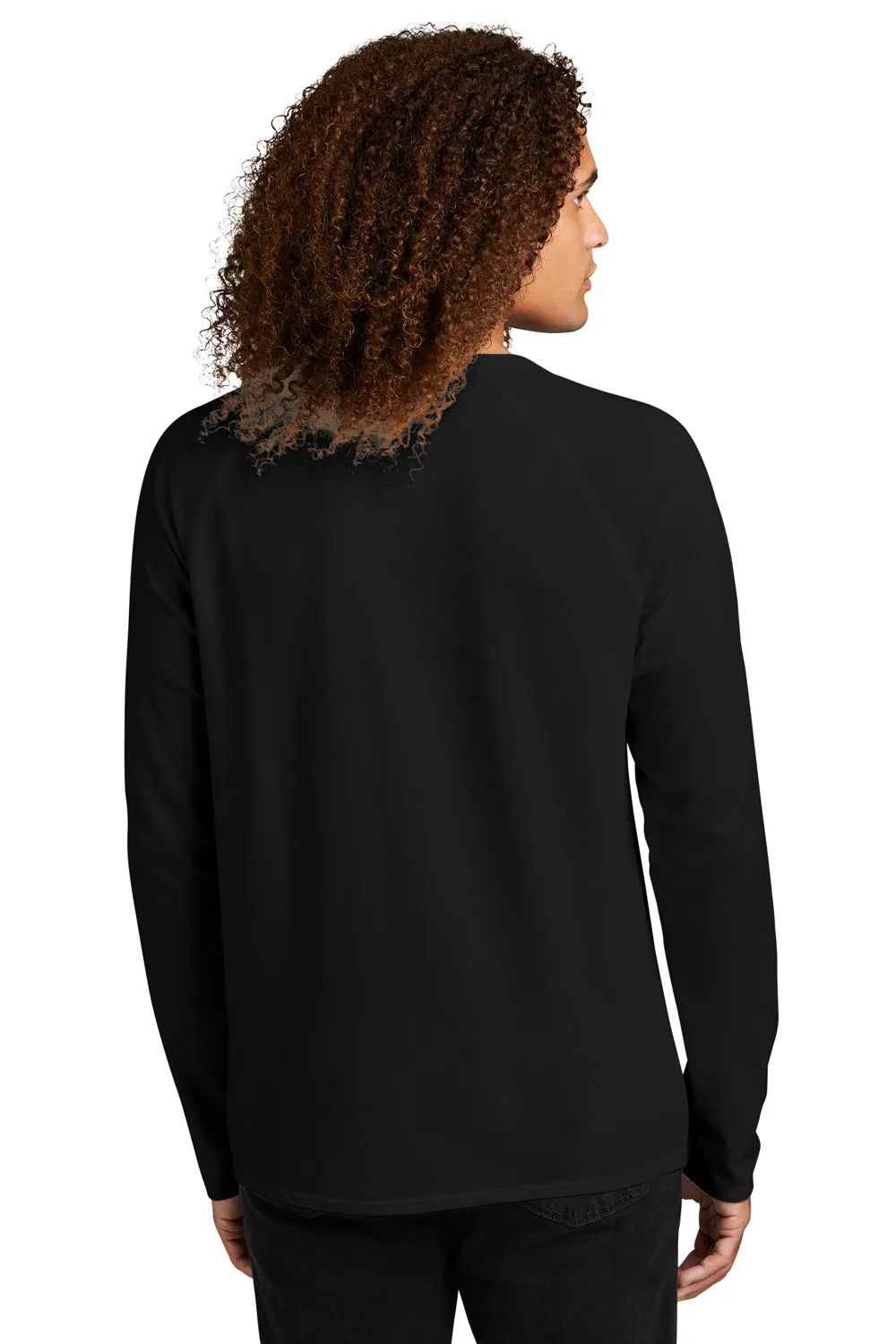 District Mens French Terry Crewneck Sweatshirt - Black  Buy new Clothing District
