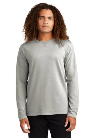 District Mens French Terry Crewneck Sweatshirt - Heather Light Grey  Buy new Clothing District