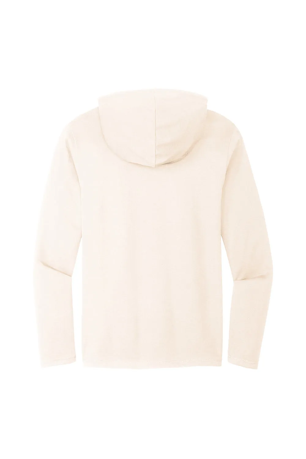 District Mens French Terry Hooded T-Shirt Hoodie - Gardenia  Buy new Clothing District