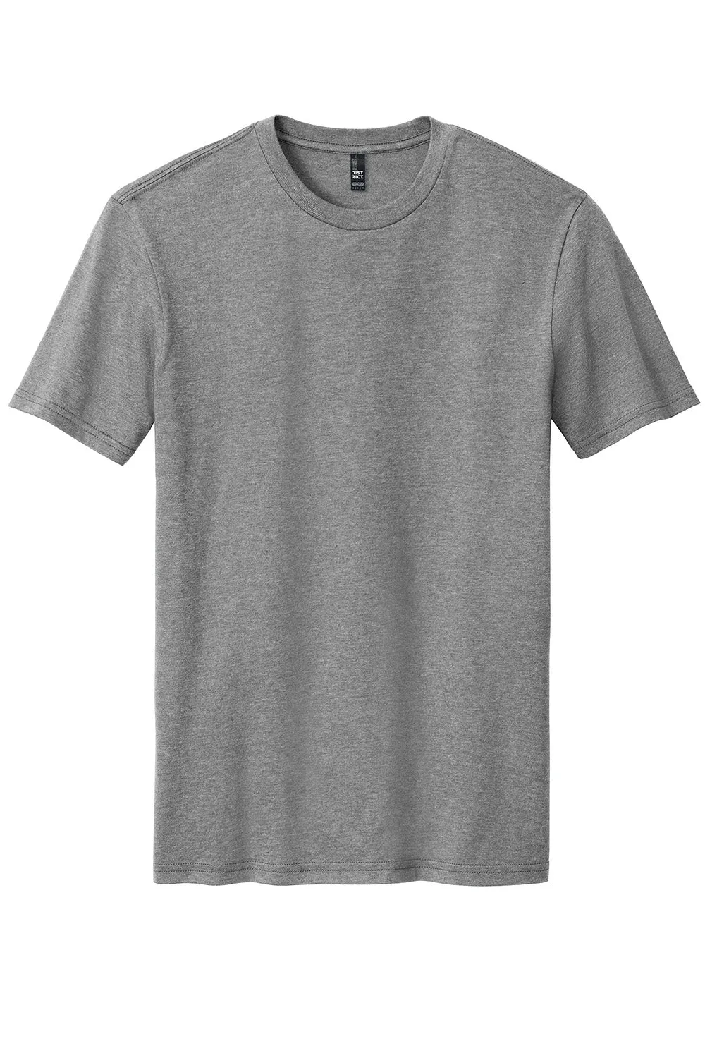 District Mens Perfect Blend Short Sleeve Crewneck T-Shirt - Grey Frost  Buy new Clothing District
