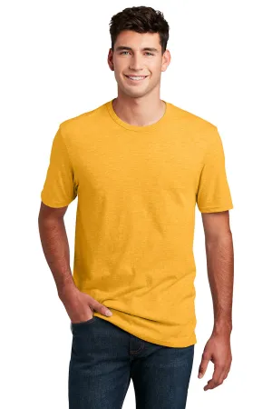 District Mens Perfect Blend Short Sleeve Crewneck T-Shirt - Heather Gold  Buy new Clothing District