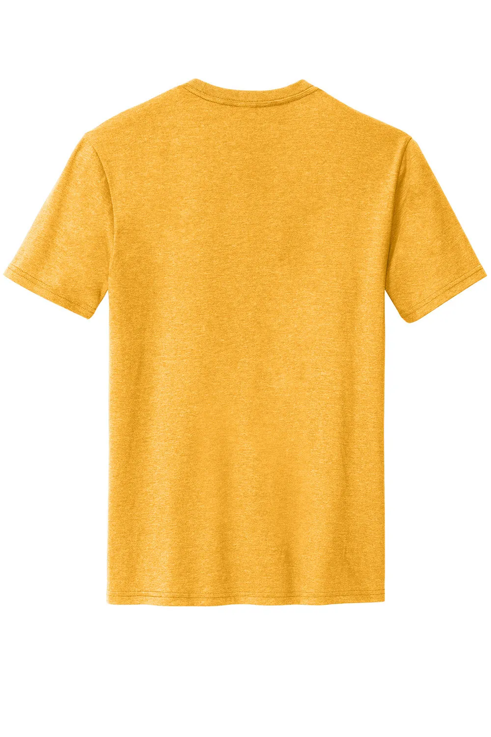 District Mens Perfect Blend Short Sleeve Crewneck T-Shirt - Heather Gold  Buy new Clothing District