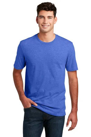 District Mens Perfect Blend Short Sleeve Crewneck T-Shirt - Royal Blue Frost  Buy new Clothing District