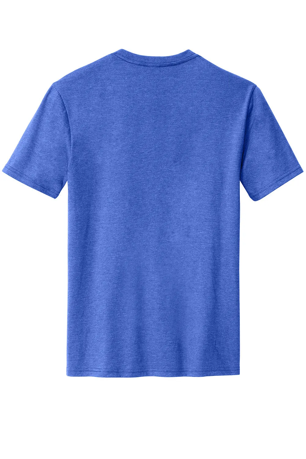District Mens Perfect Blend Short Sleeve Crewneck T-Shirt - Royal Blue Frost  Buy new Clothing District