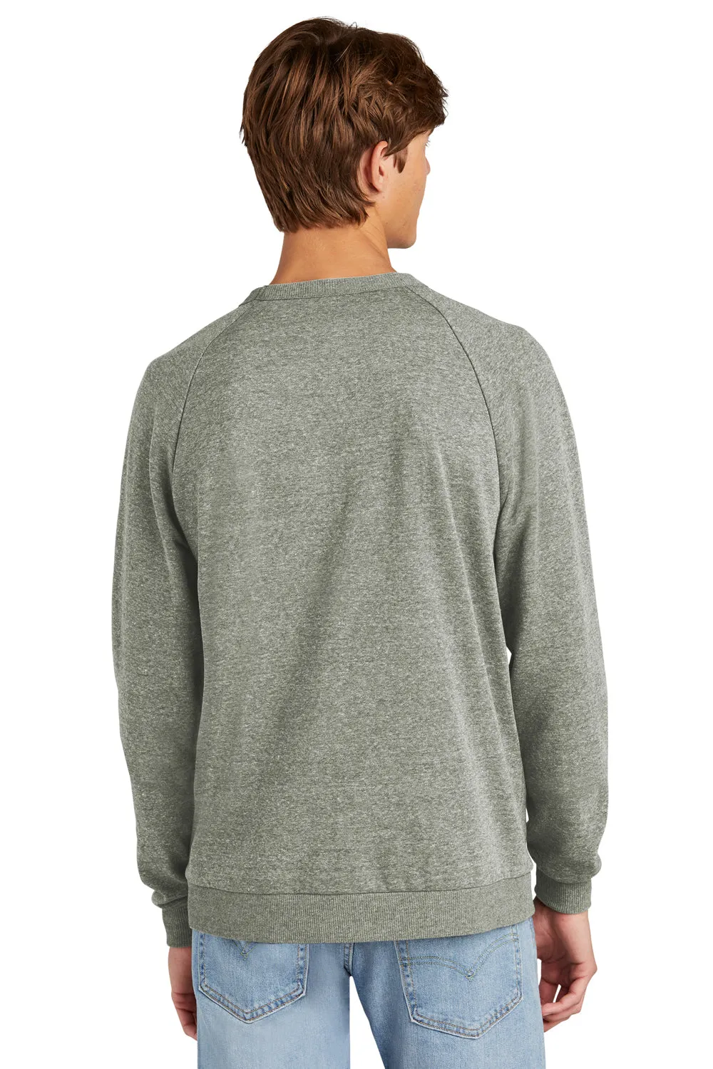 District Mens Perfect Tri Fleece Crewneck Sweatshirt - Grey Frost  Buy new Clothing District
