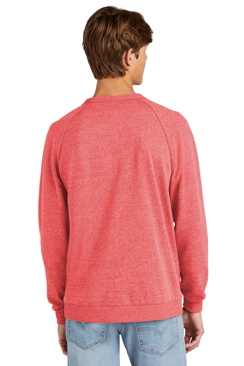 District Mens Perfect Tri Fleece Crewneck Sweatshirt - Red Frost  Buy new Clothing District