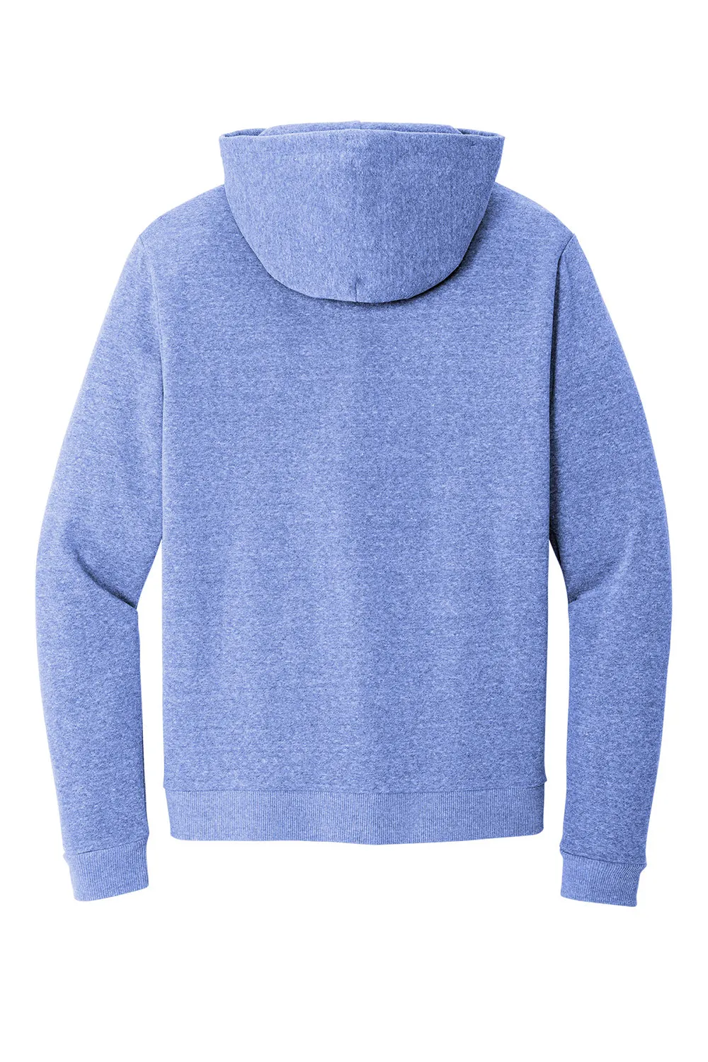 District Mens Perfect Tri Fleece Hooded Sweatshirt Hoodie w/ Pouch Pocket - Royal Blue Frost  Buy new Clothing District
